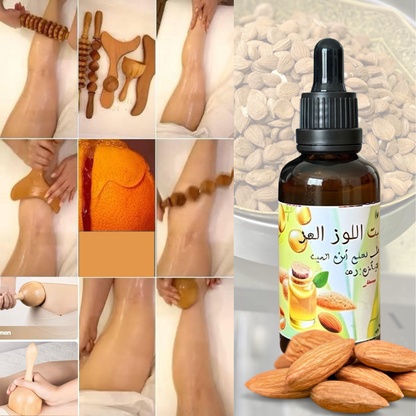 MADEROTHERAPIE باك عنية جسدية زيت الوز مر مع